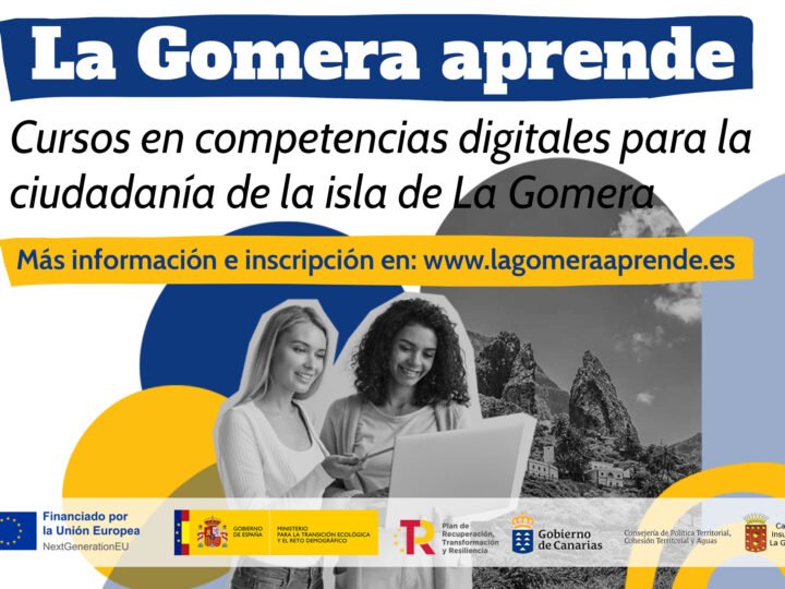 Impulso de formación digital gratuita en La Gomera: ‘La Gomera Aprende’