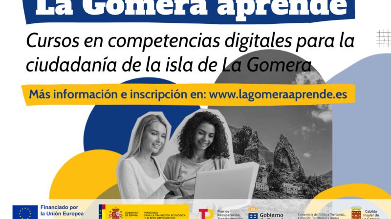 Impulso de formación digital gratuita en La Gomera: ‘La Gomera Aprende’
