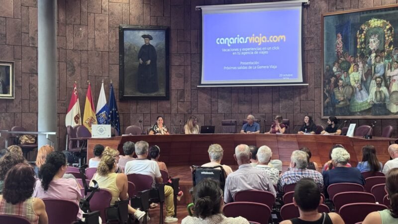Inicio del programa de turismo adaptado para personas con discapacidad en La Gomera.
