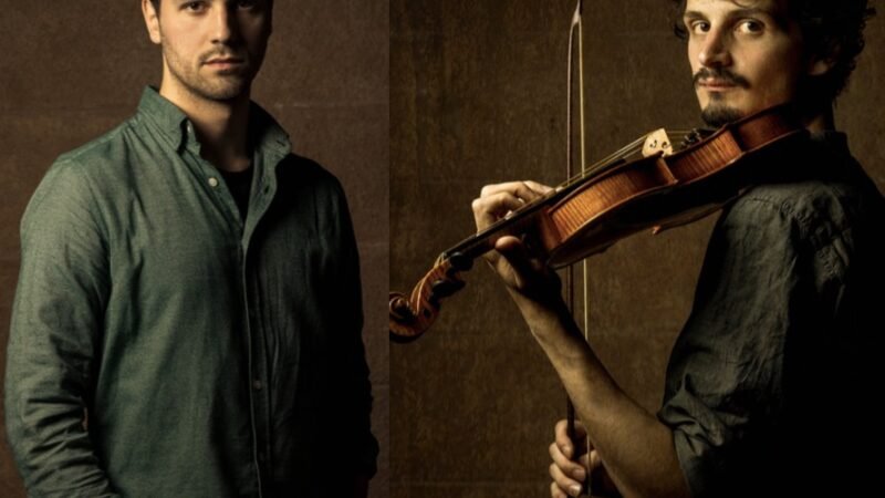 Jonatan Alvarado y Ariel Abramovich en el cierre del Festival de Música Antigua
