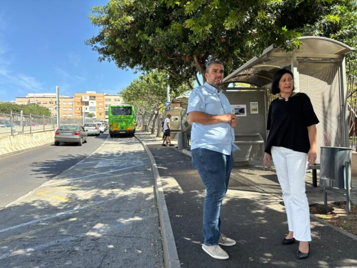 La Laguna adquiere siete nuevas guaguas eléctricas para mejorar el servicio urbano.