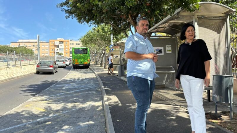 La Laguna adquiere siete nuevas guaguas eléctricas para mejorar el servicio urbano.