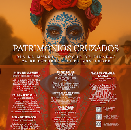La Laguna celebra los días de Finados y Muertos exaltando la unión patrimonial entre Canarias y México.