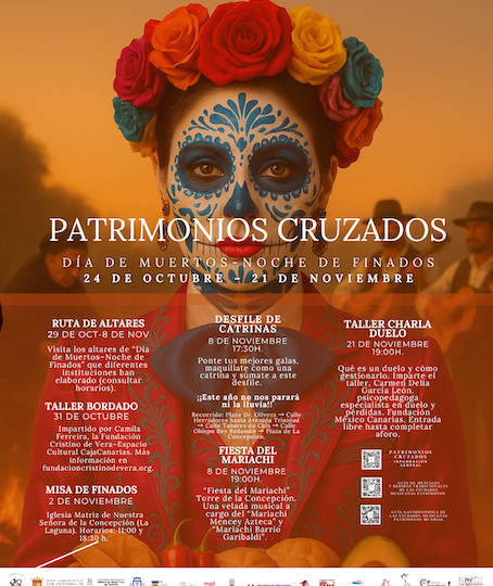 La Laguna celebra los días de Finados y Muertos exaltando la unión patrimonial entre Canarias y México.