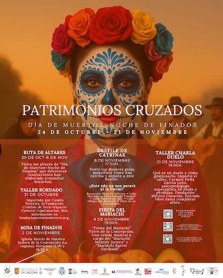 La Laguna celebra los días de Finados y Muertos exaltando la unión patrimonial entre Canarias y México.