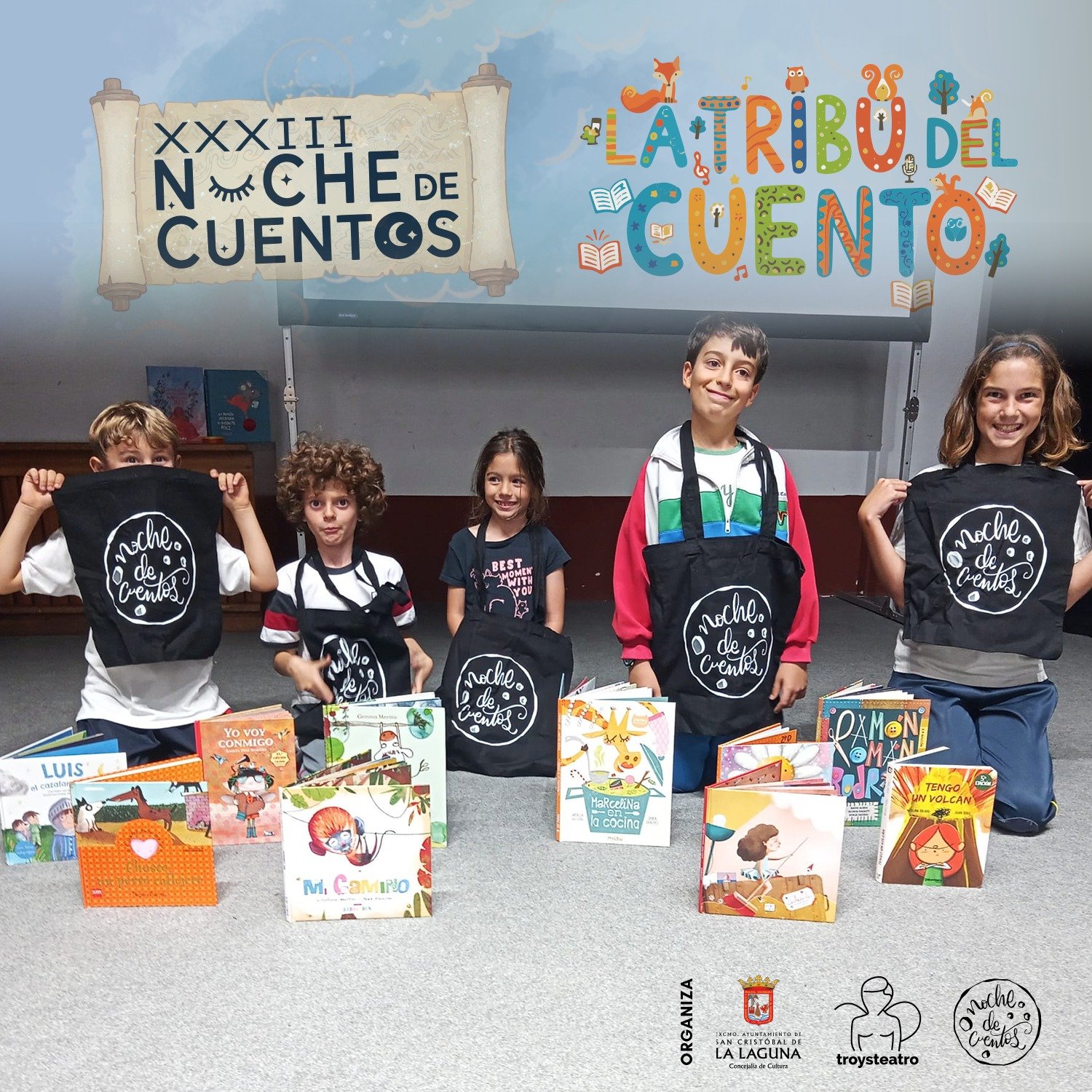 La XXXIII Noche de Cuentos en el casco de La Laguna: una tradición cultural imperdible