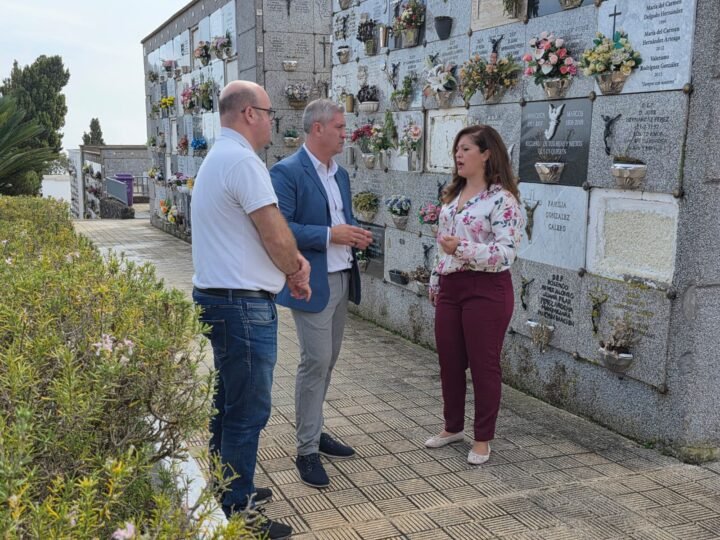 Reforzada limpieza en cementerios municipales por Todos los Santos.