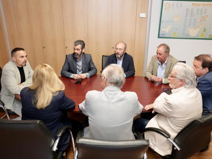 Reunión de trabajo para actualizar planes de contingencia en hospitales de Canarias