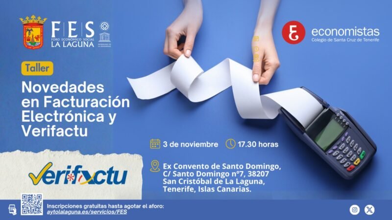 Taller gratuito sobre facturación electrónica para pymes en La Laguna