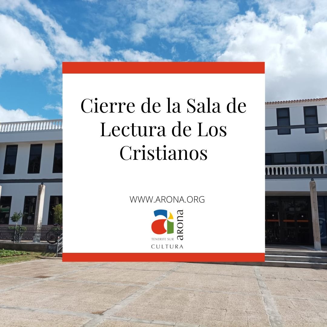 Cierre de la Sala de Lectura de Los Cristianos por Carnaval 2023