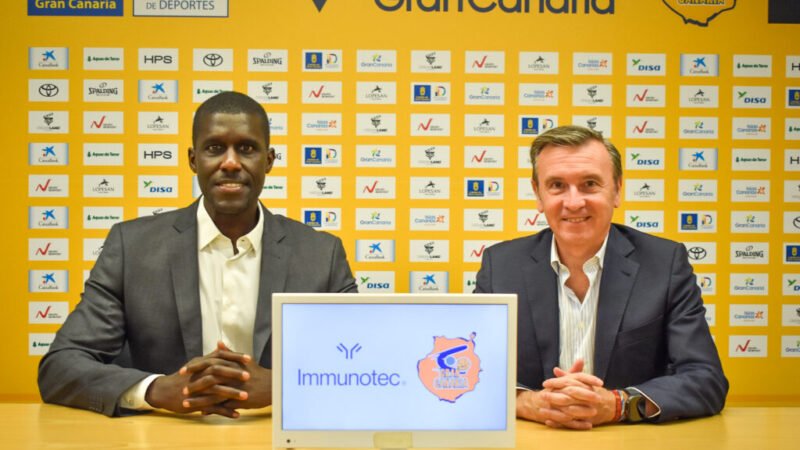 Immunotec patrocina al Club Baloncesto Gran Canaria.