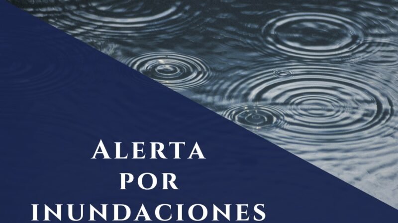 Declaración de Alerta por Inundaciones en Canarias