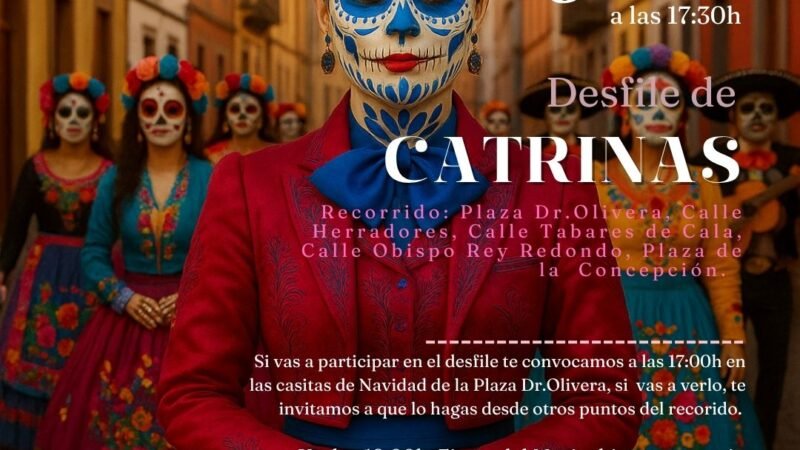 Desfile de catrinas en La Laguna: colofón a Patrimonio Cruzados