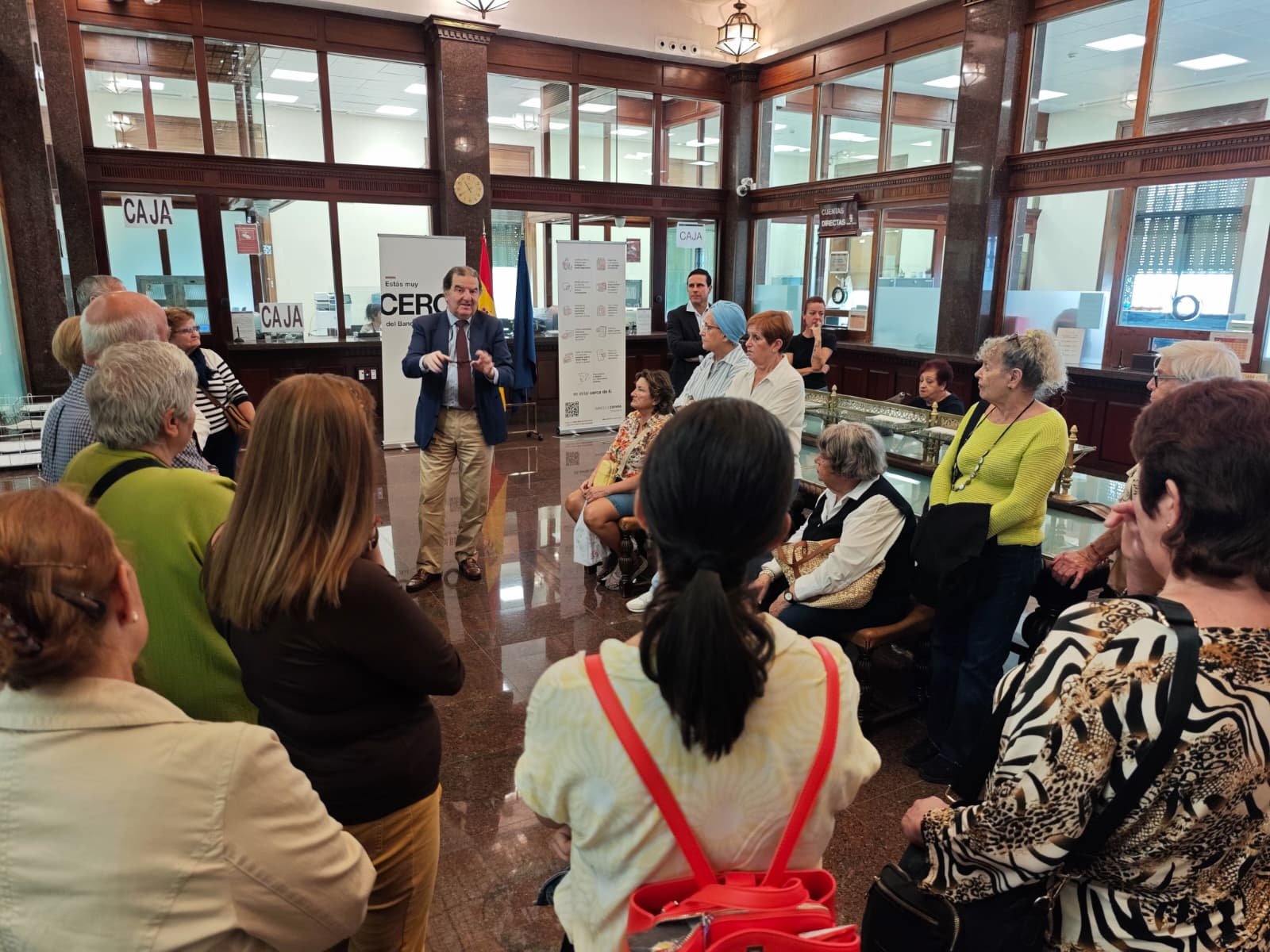 El Foro Económico y Social de La Laguna finaliza talleres de Educación Financiera con visita al Banco de España