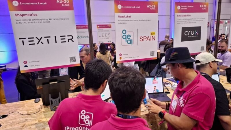 El sector tecnológico canario busca oportunidades en la Web Summit de Lisboa.