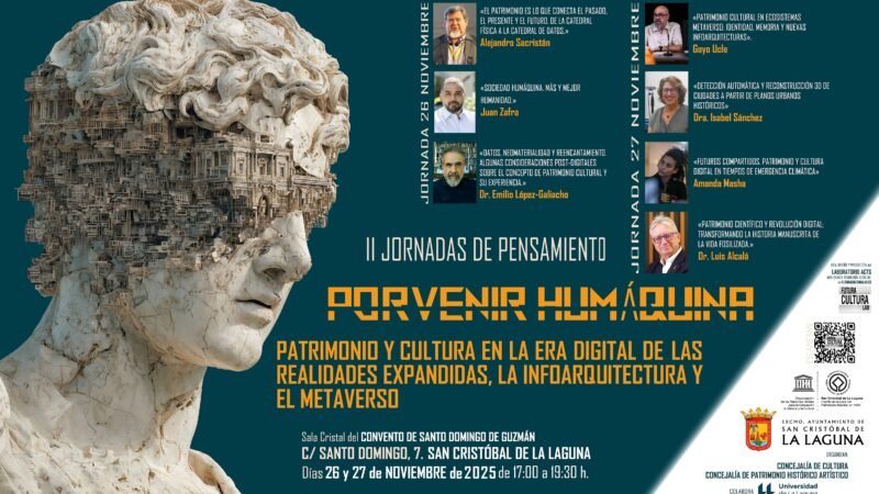 Jornadas sobre patrimonio y cultura en La Laguna: innovación en la era digital