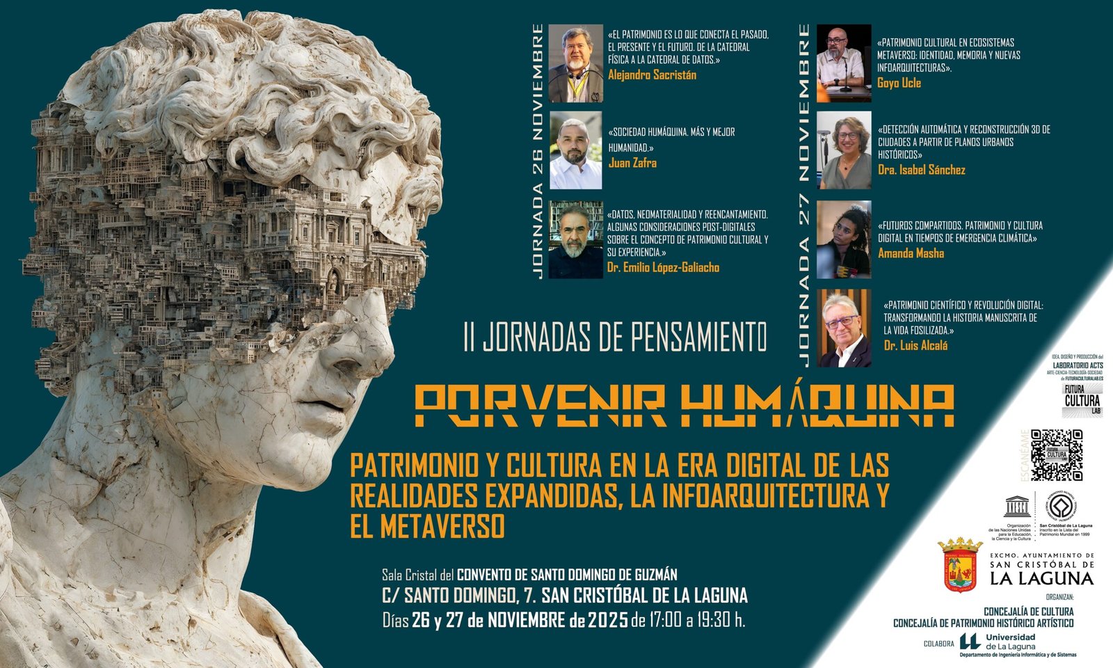 Jornadas sobre patrimonio y cultura en La Laguna: innovación en la era digital