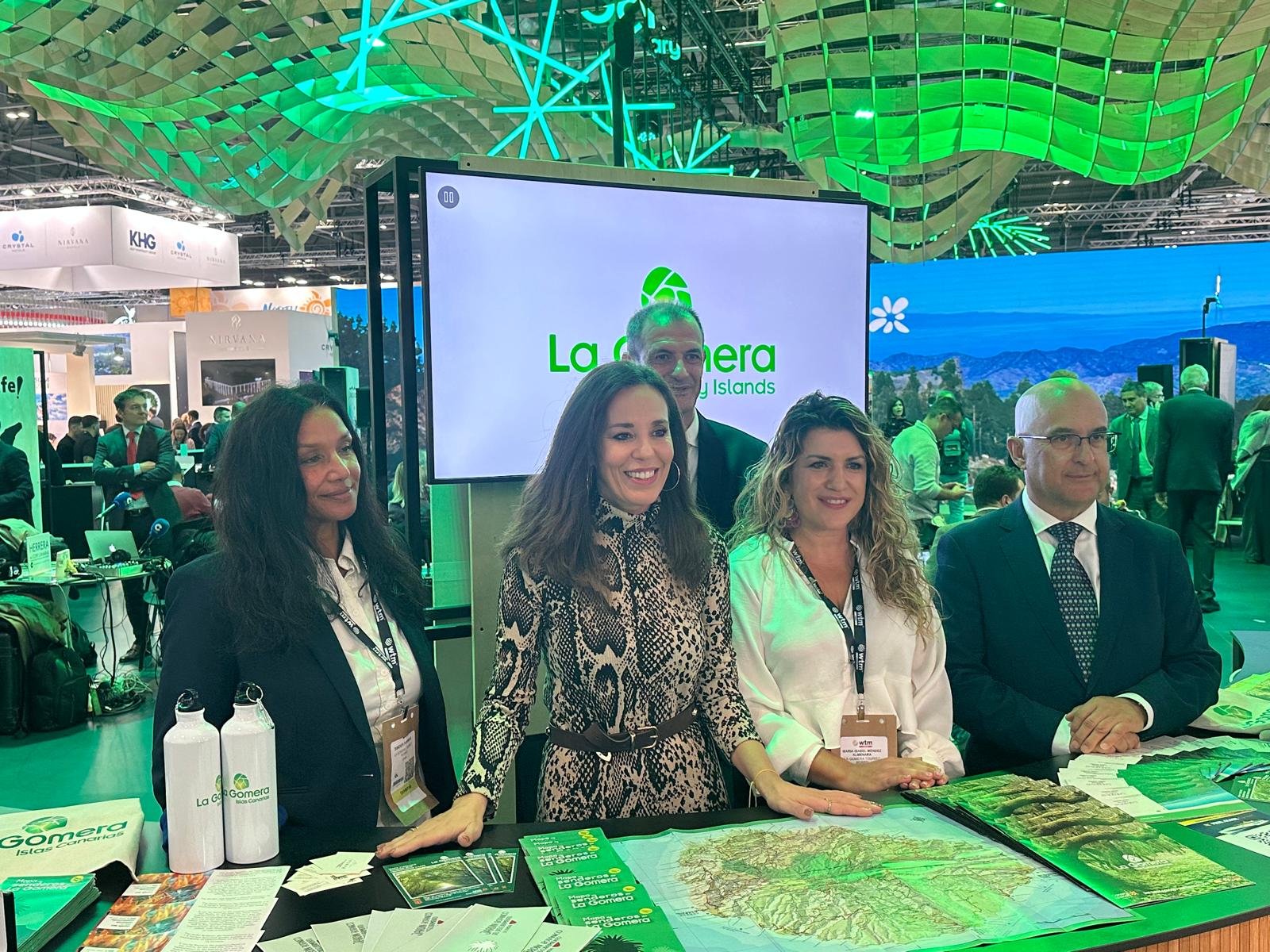 La Gomera promociona su destino en la World Travel Market de Londres.