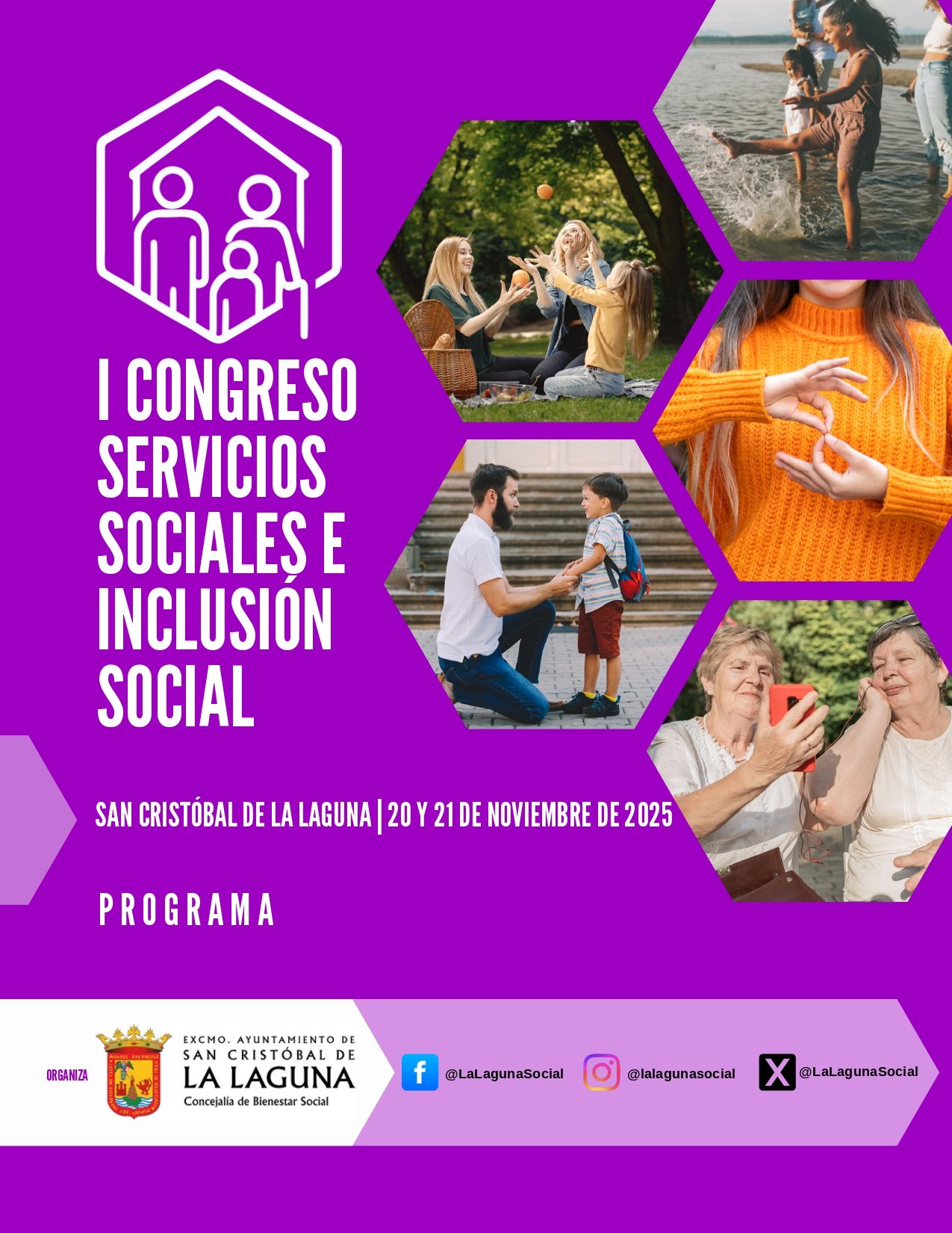 La Laguna acogerá Congreso Nacional sobre Servicios Sociales e Inclusión