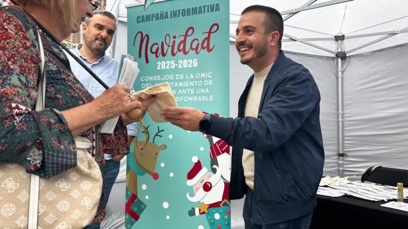 La Laguna promueve una Navidad responsable con campaña informativa de la OMIC.