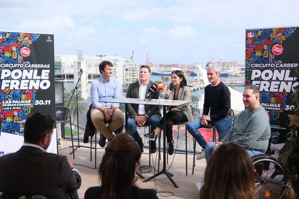 Las Palmas de Gran Canaria cierra el circuito de la carrera Ponle Freno este domingo.