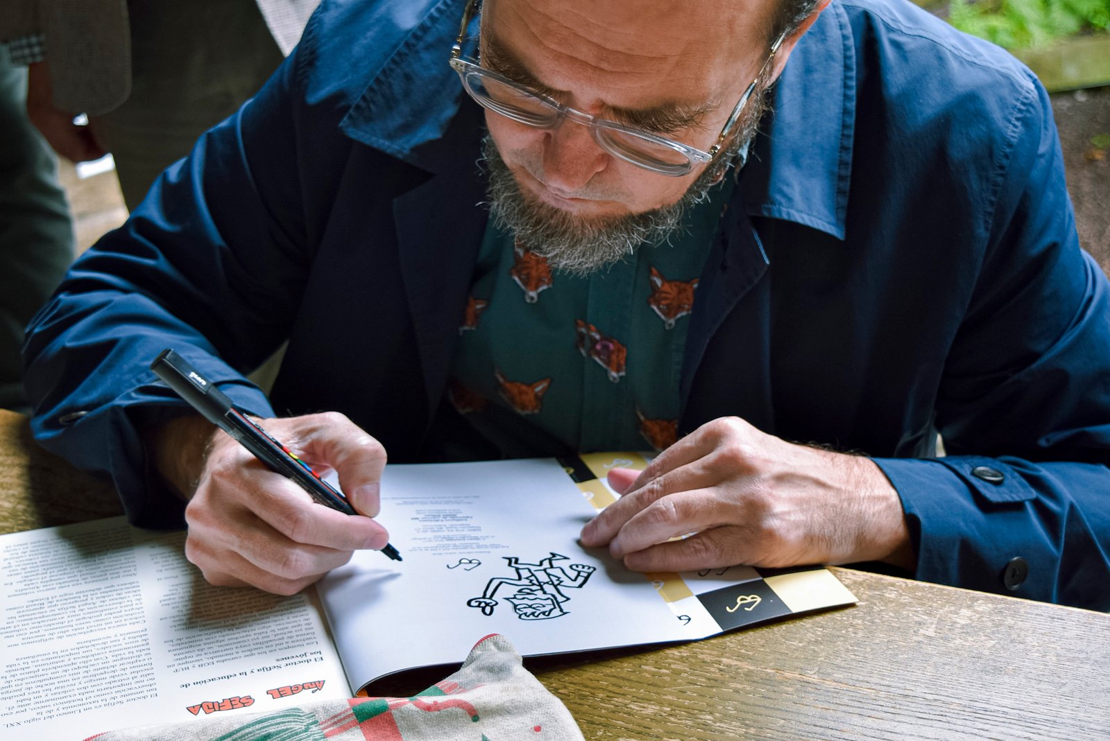 Mauro Entrialgo en Entre Viñas y Viñetas – Noviembre Mes del Vino