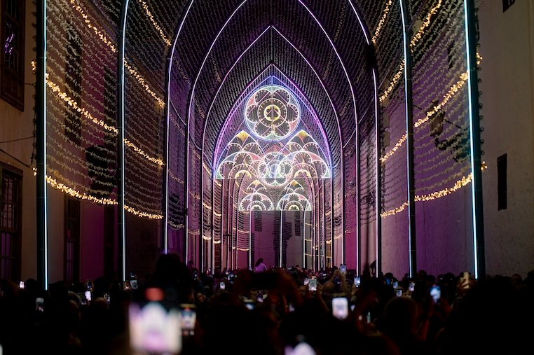 Modificaciones de tráfico y estacionamiento por evento navideño y LNB2025 en La Laguna.