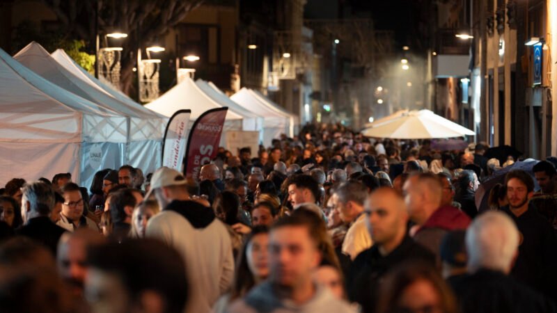 Noche en Tinto: Éxito de participación en el casco histórico con 16 bodegas representadas