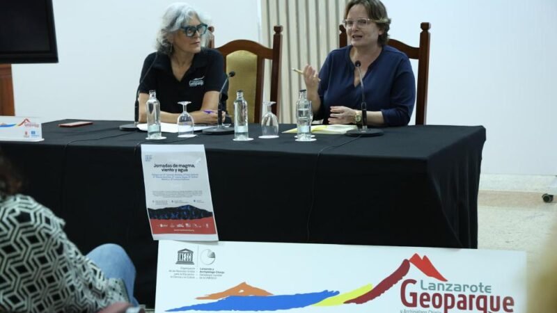 ‘Encuentros y paliques con mujeres de la geología y la tierra’ en el Cabildo de Lanzarote.