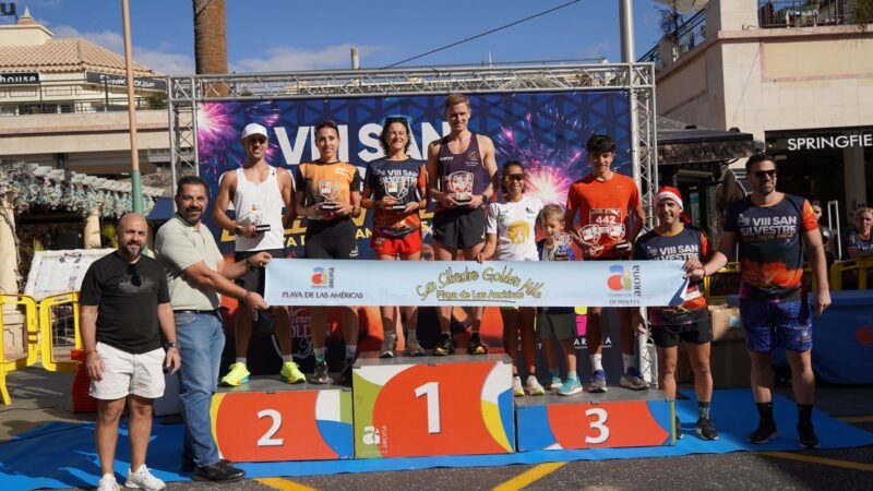 Arona se prepara para la San Silvestre Golden Mile en Playa de Las Américas