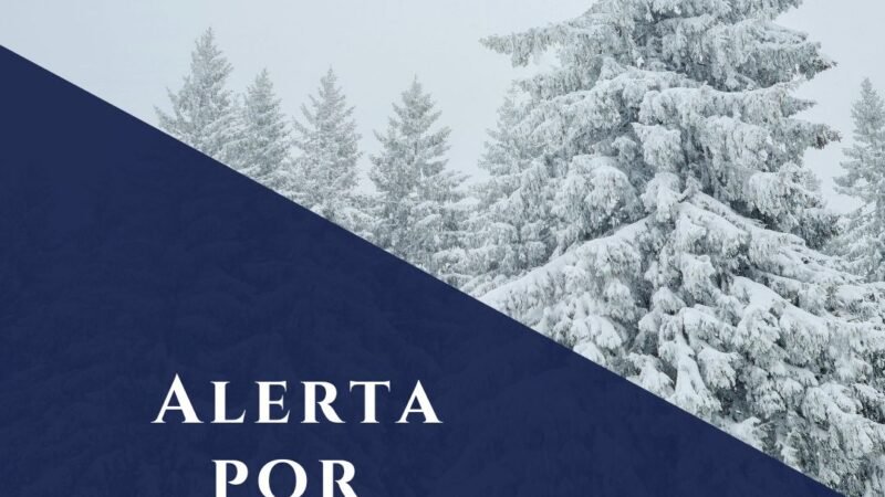 Declaración de alerta por nevadas en cumbres de Tenerife