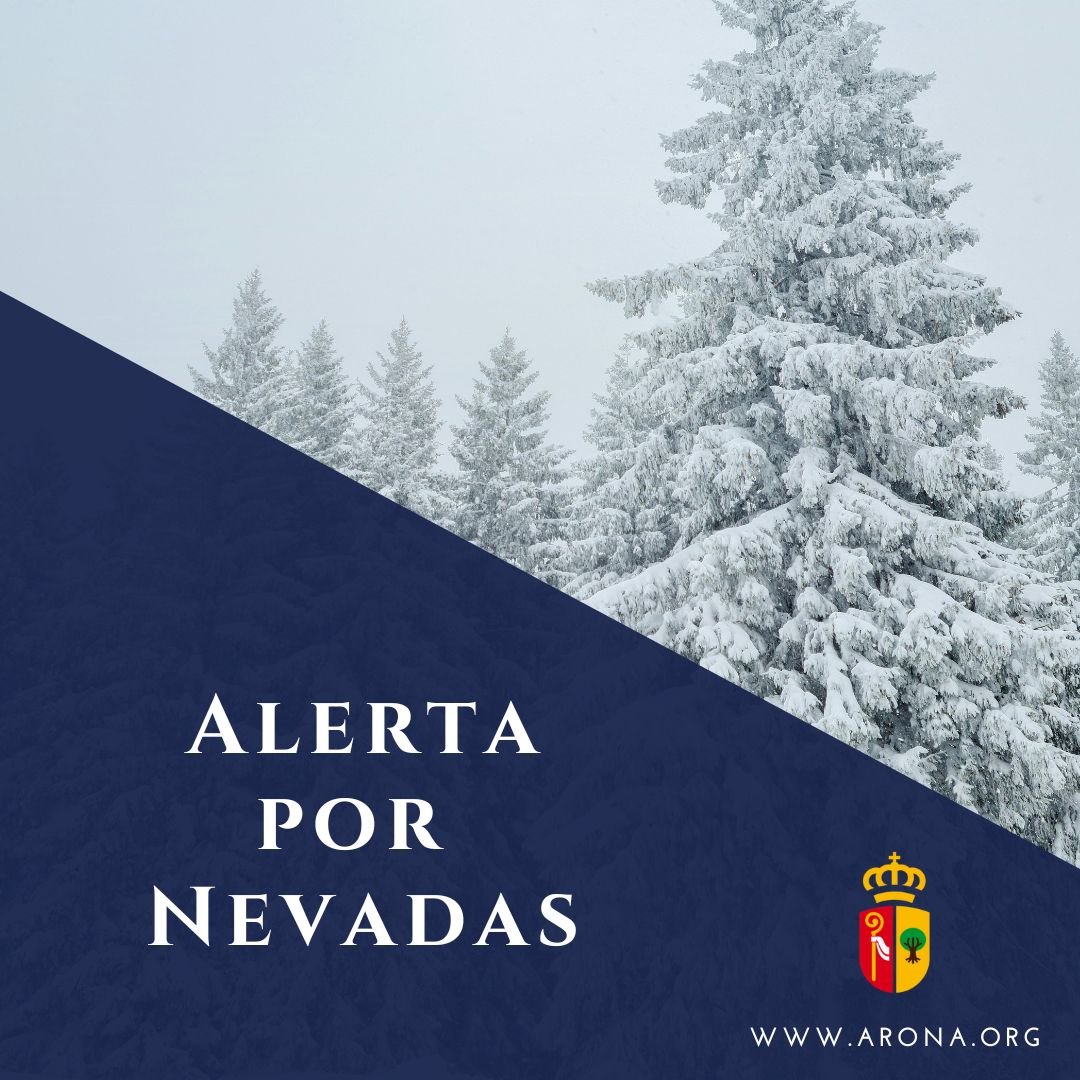 Declaración de alerta por nevadas en cumbres de Tenerife