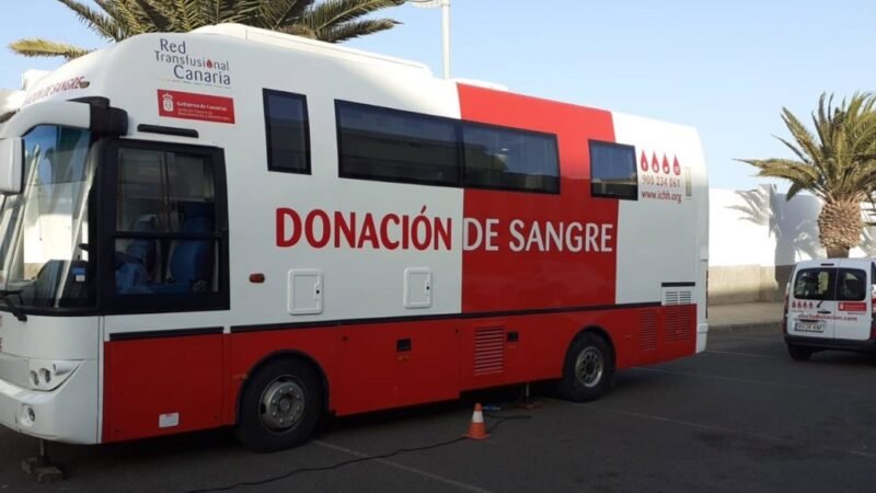 Campañas de donación de sangre activadas en Tenerife, Gran Canaria y Lanzarote.