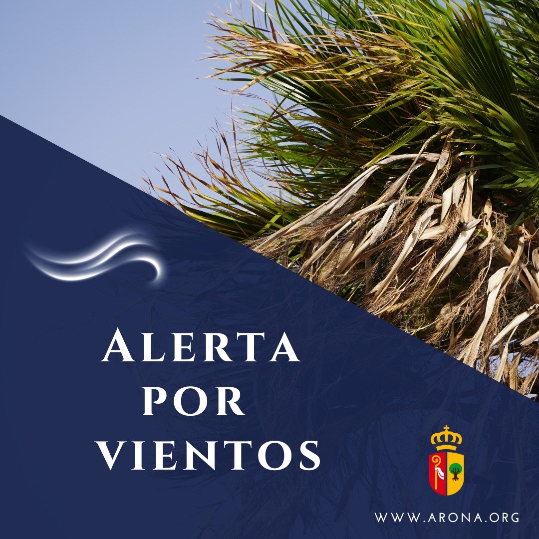 Declaración de Alerta por Vientos en Canarias.