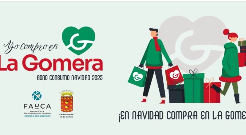 El Cabildo amplía el canje y unifica bonos para compras navideñas en La Gomera.