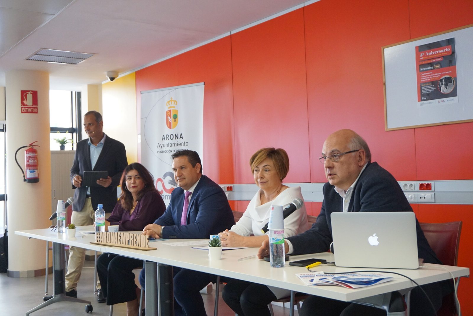 El Centro Empresarial de Arona celebra su quinto aniversario con jornadas sobre ZCA como agentes revitalizadores