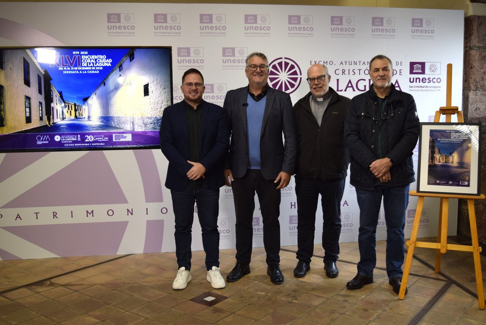 El XLVI Encuentro Coral Ciudad de La Laguna celebra la declaración de Patrimonio Mundial