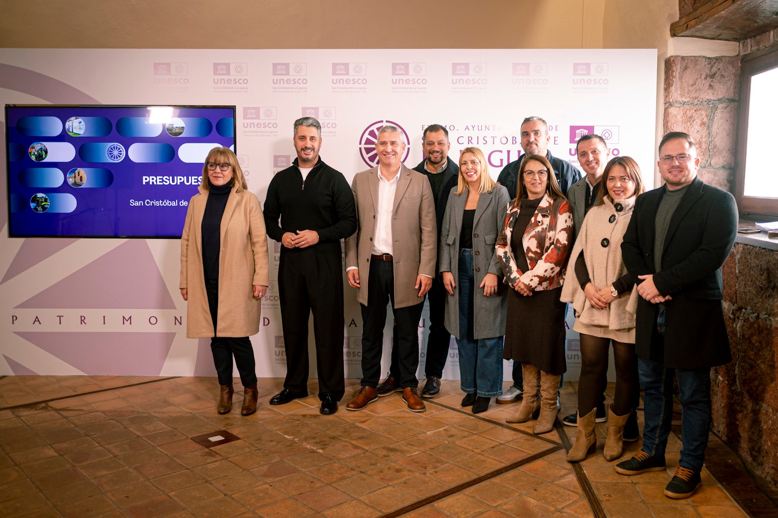 El presupuesto del Ayuntamiento de La Laguna aumenta un 4% y alcanza los 218,6 millones de euros