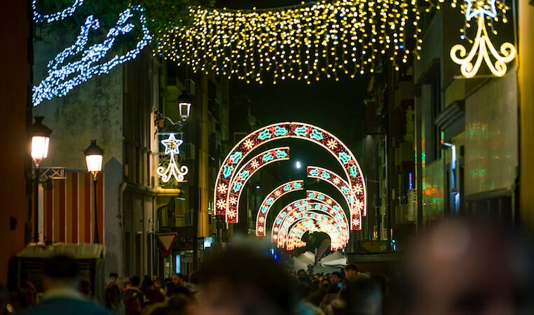 Éxito del juego interactivo ‘Luces de La Laguna’ en Navidad.