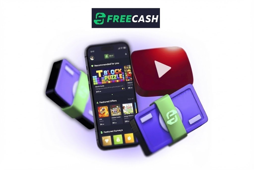 Freecash presenta una forma divertida de ganar dinero viendo vídeos en YouTube.