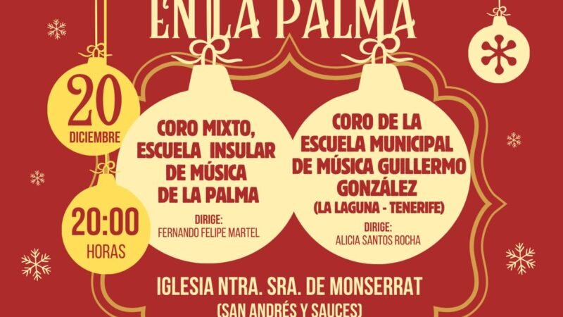 Intercambio cultural entre escuelas de música de La Laguna y La Palma.