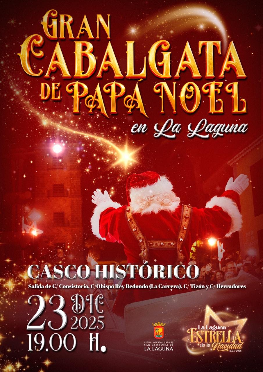 La Cabalgata de Papá Noel se consolida en La Laguna