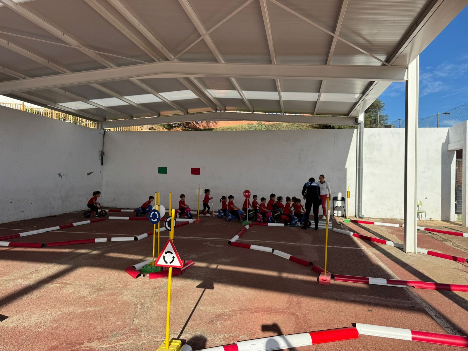 La Laguna conciencia a sus escolares sobre seguridad vial