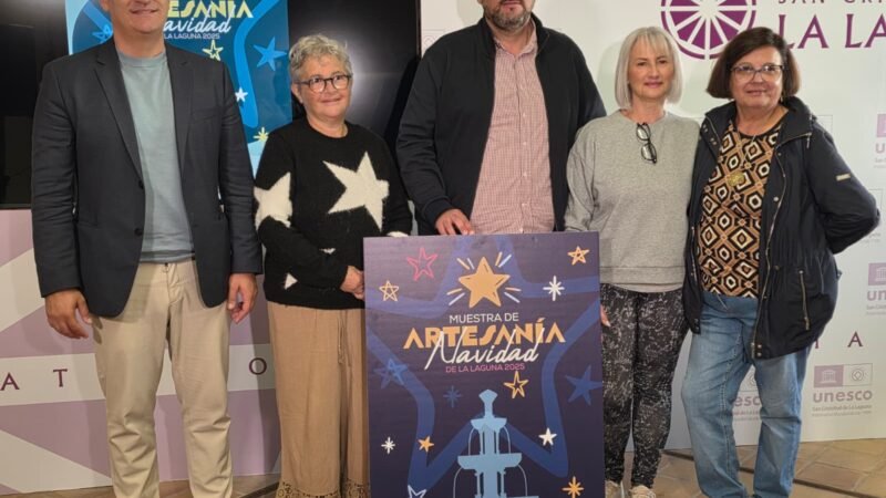 La Muestra de Artesanía de Navidad en La Laguna: Oficios y regalos con identidad.