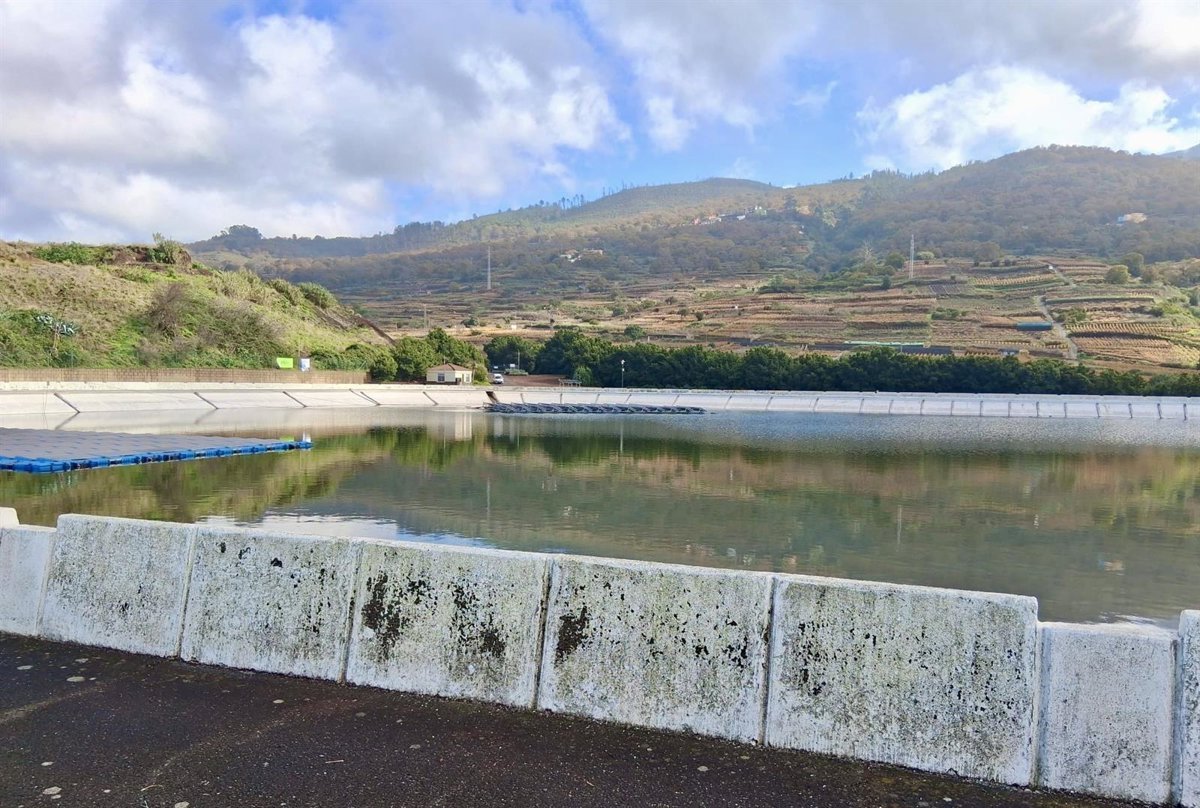 Las balsas de Tenerife alcanzan el 41% de su capacidad tras la borrasca ‘Emilia’