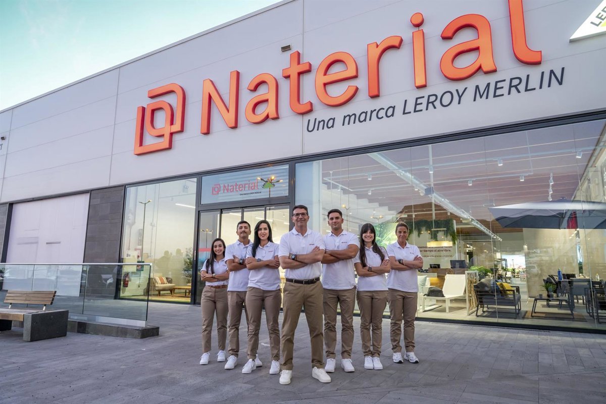 Leroy Merlin inaugura su primera tienda ‘Naterial’ en Adeje, Tenerife.