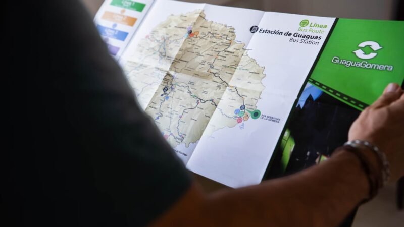 Nuevo folleto bilingüe de GuaguaGomera con rutas actualizadas