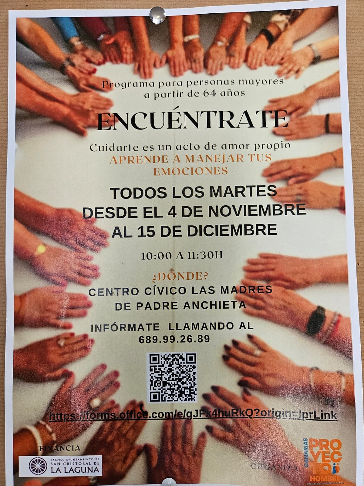 Programa ‘Encuéntrate’ en La Laguna para prevenir adicciones en personas mayores