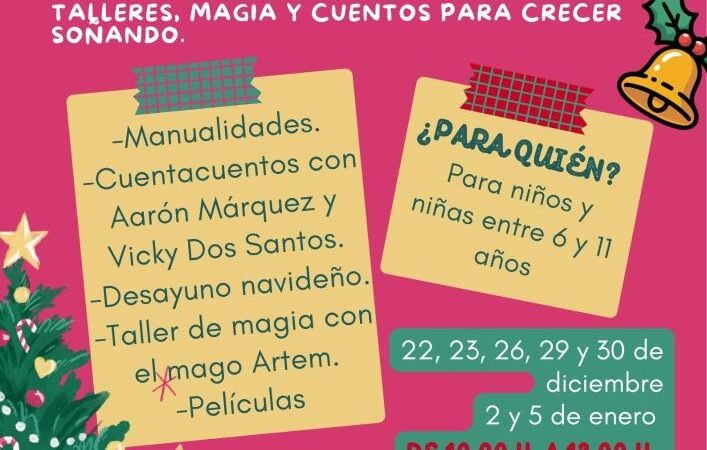 Programación navideña de la Biblioteca Insular de Lanzarote.