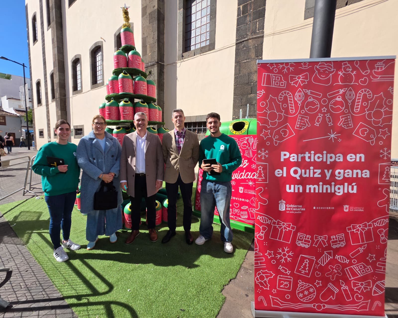 Recicla vidrio estas fiestas en La Laguna.